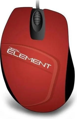 Element MS-30 Ενσύρματο Ποντίκι Κόκκινο