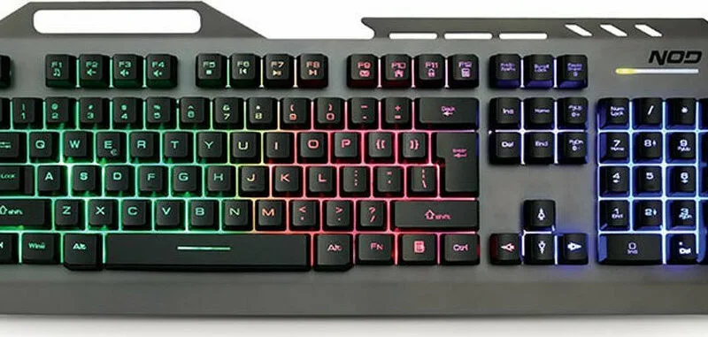 NOD Defender Gaming Πληκτρολόγιο με RGB φωτισμό (Αγγλικό US)