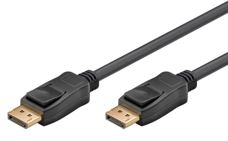 Goobay Cable DisplayPort male - DisplayPort male 3m Μαύρο (65810)