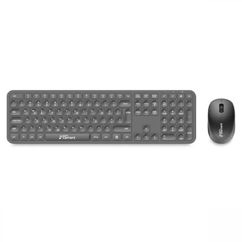 Element KB-700WMS Ασύρματο Σετ Πληκτρολόγιο & Ποντίκι Ελληνικό