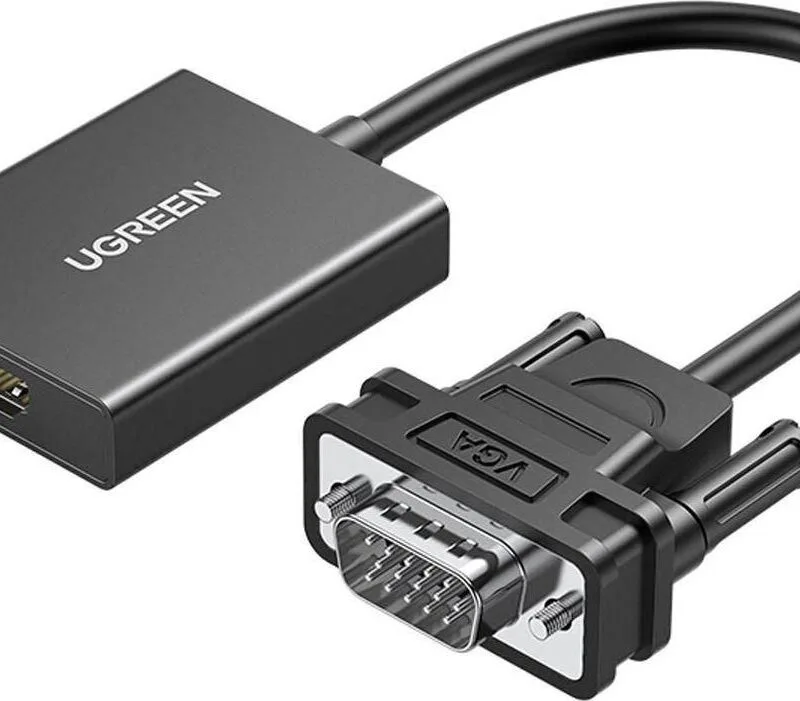 Ugreen μετατροπέας VGA to HDMI Converter (50945)