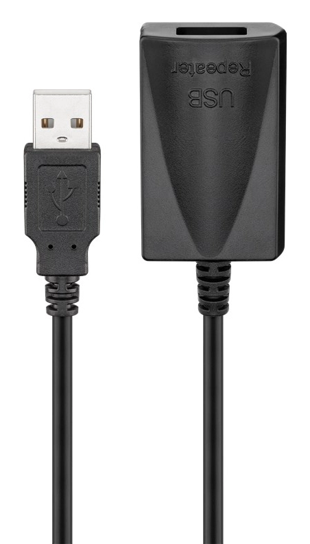 GOOBAY 95439 Ενεργό Καλώδιο Προέκταση USB 2.0 A αρσ. - A θηλ. με Ενισχυτή 5m