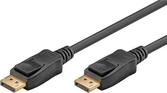 Goobay Cable DisplayPort male - DisplayPort male 2m Μαύρο (61712