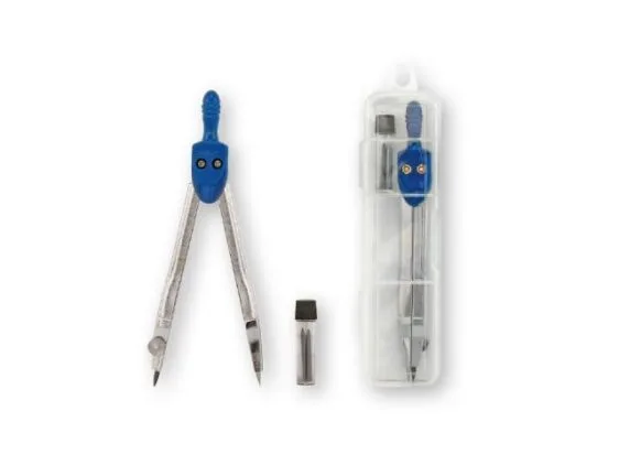 Geometry – Metal Compass With Lead Refills – (Spree)